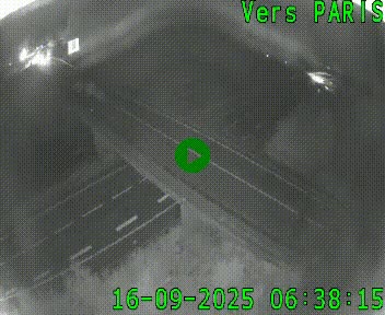 Clone of Caméra routière sur l'autoroute A20 au nord de Limoges, à la jonction avec la N520. Vue orientée vers Paris