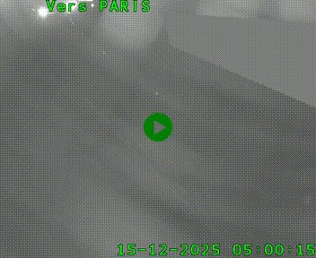 Caméra routière sur l'autoroute A20 à Saint-Pardoux-l'Ortigier, à la jonction avec l'A89. Vue orientée vers Paris