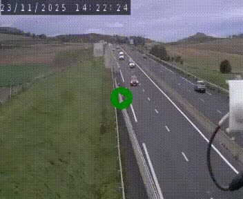 Caméra autoroute A75 à hauteur de Le Crest, en direction de Montpellier