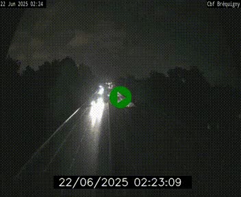Webcam sur le périphérique de Rennes (N136) à hauteur du quartier Bréquigny, au sud de la ville