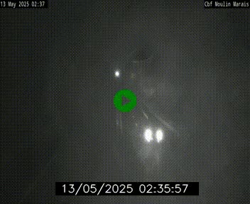 Webcam sur le périphérique de Nantes (N844) entre la Porte de Saint-Luce et la Porte d'Anjou, à l'est de la ville