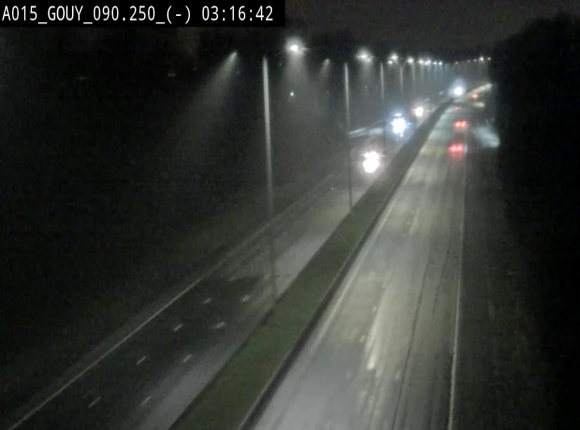 Webcam autoroute Belgique - Gouy-lez-piéton - E42 - BK 90.3