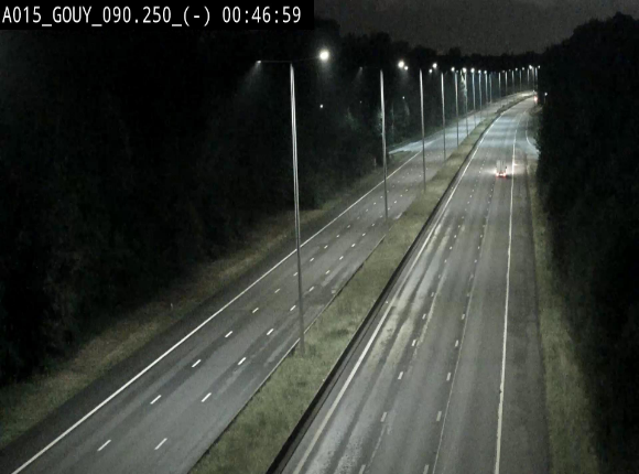 Webcam autoroute Belgique - Gouy-lez-piéton - E42 - BK 90.3
