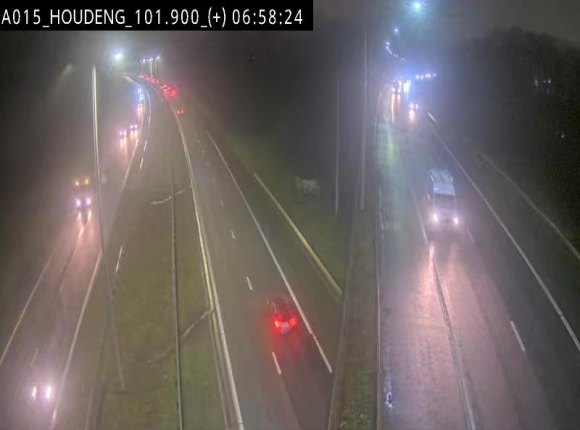 Webcam autoroute Belgique - Houdeng-Goegnies - Jonction E19/E42 direction Tournai/Mons - BK 101.85