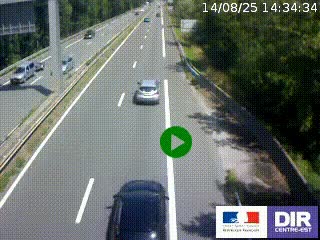 Webcam sur la nationale N90 à Gilly-sur-Isère, en direction et à proximité d'Albertville