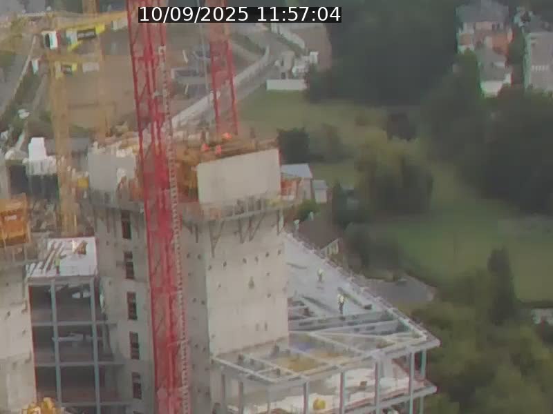 Webcam sur l'avenue John Fitzgerald Kennedy (N51) avec vue orientée vers le Findel