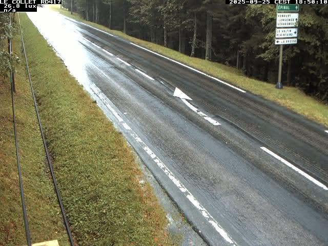 Caméra du Collet sur la route de Colmar (D417)