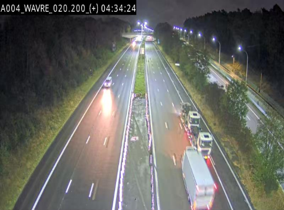 Webcam @ Wavre-sud KP 19.6, A4/E411