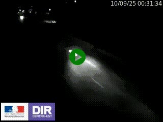 Webcam routière à Saint-Etienne-Terrenoire sur la RN88 avant la jonction entre l'A72 et le Boulevard Périphérique de Saint-Etienne