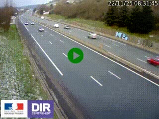 Webcam routière à Saint-Etienne-Terrenoire sur la RN88 avant la jonction entre l'A72 et le Boulevard Périphérique de Saint-Etienne