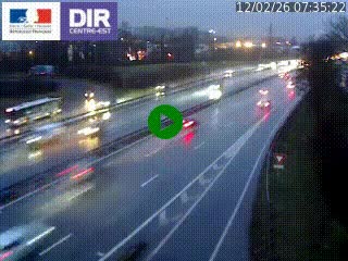 Caméra routière à hauteur de la sortie 15 Chambéry-centre au PK 4,103 en direction d'Albertville