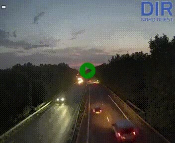 Webcam sur le périphérique de Caen (N814) à l'est de la ville, à Mondeville hauteur de la sortie 2, Presqu'île-Rives de l'Orne, au bout de l'autoroute A13