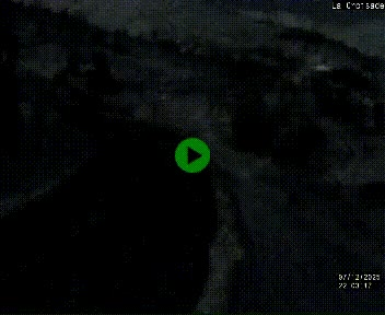 Webcam au carrefour de la croisade, à la jonction entre la N22 et la N320, avant le poste de douane franco-andorrane. Webcam à 1790 mètres d'altitude