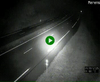 Webcam dans les Pyrénées à hauteur de Mérens-les-Vals sur N320, en direction de Pas de la Casa (Andorre)