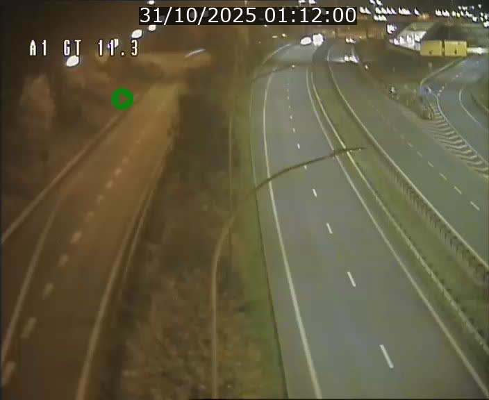 Traffic live webcam Luxembourg Senningerberg - A1 direction Allemagne - BK 11.3