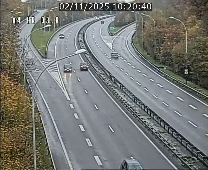 Webcam traffic A4 Luxembourg - BK 3.8 - Leudelange (direction Esch sur Alzette)