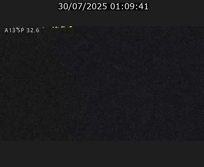 Webcam info trafic A13 à hauteur de Mondorf-les-bains. Vue orientée vers Altwies