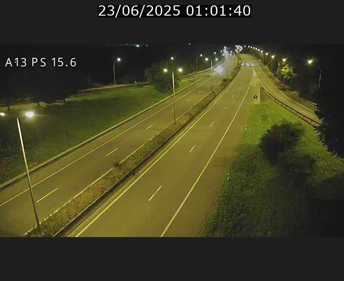 Traffic live webcam Luxembourg Kayl - A13 direction Dudelange - BK 15.6