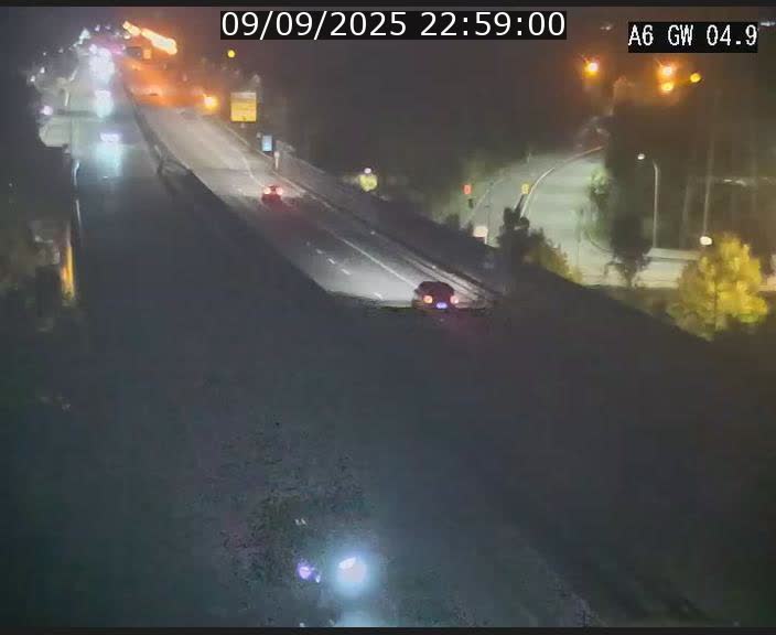 Traffic live webcam Luxembourg Croix de Cessange - A6 - BK 4.9 - direction Belgique