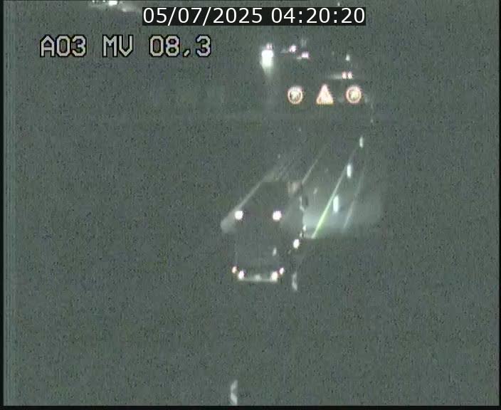 Webcam Autoroute après la Croix de Bettembourg en direction de Luxembourg sur l'A3