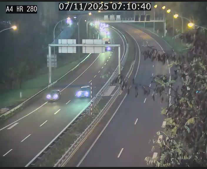 Webcam traffic A4 Luxembourg - BK 0.2 - P+R Bouillon (direction Luxembourg)