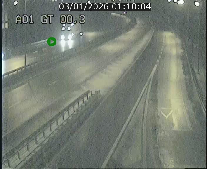 Traffic live webcam Luxembourg Croix de Gasperich - A1 direction Kirchberg - BK 0.3