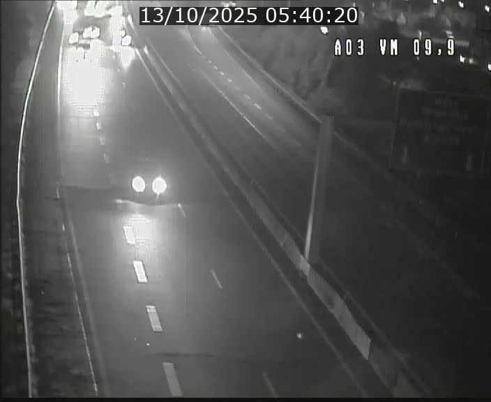 Webcam Autoroute à la Croix de Bettembourg - A3 - BK 9.9 - direction France