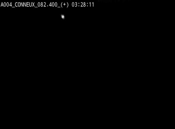 Webcam à hauteur de Conneux sur l'E411 en direction du sud de la Belgique