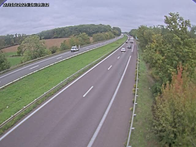 Caméra autoroute France - A31, Fey direction Metz