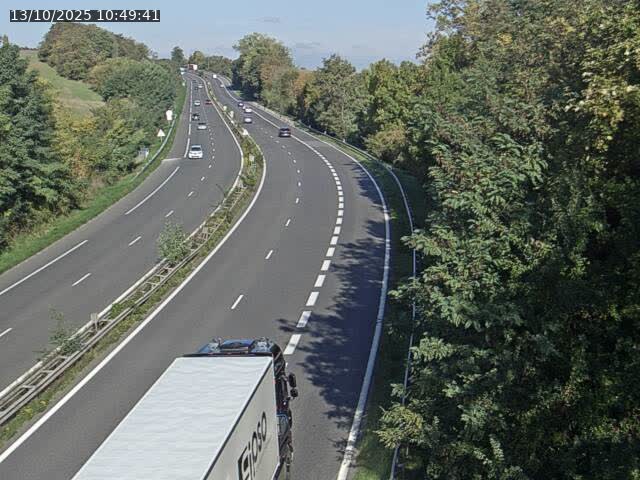 Caméra autoroute France - A33, Rosières direction Lunéville