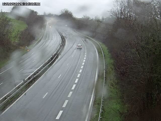 Caméra autoroute France - A33, Rosières direction Lunéville