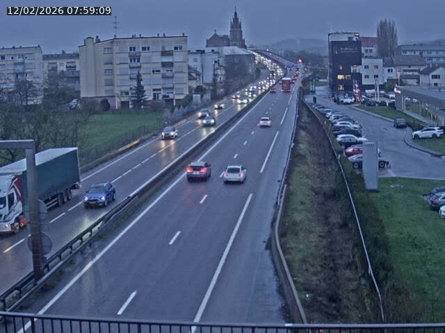 Caméra autoroute France - A31, Thionville direction Metz