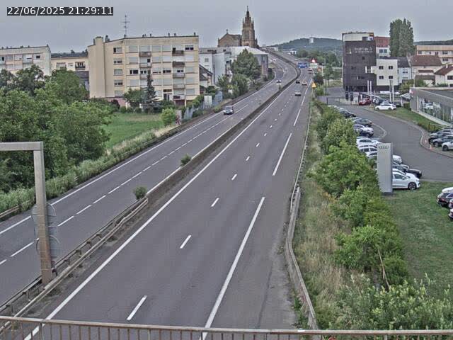 Caméra autoroute France - A31, Thionville direction Metz