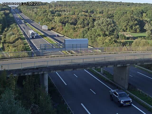 Caméra autoroute France - A31, Zoufftgen direction Luxembourg-ville, à la frontière entre la France et le Luxembourg