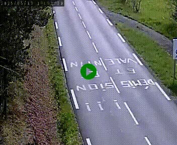 Caméra routière France - N102, au niveau du col de Montmirat à Saint-Etienne-du-Valdonnez à 1039 mètres d'altitude