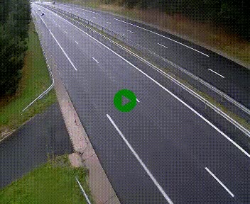 Caméra autoroute A75 à hauteur du col des Issartets en direction de Montpellier