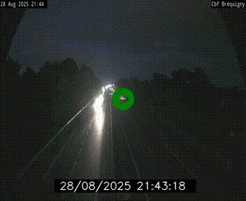 Webcam sur le périphérique de Rennes (N136) à hauteur du quartier Bréquigny, au sud de la ville
