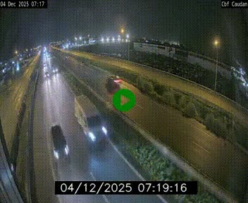 Webcam sur la N165 à hauteur de Caudan, dans le Morbihan.