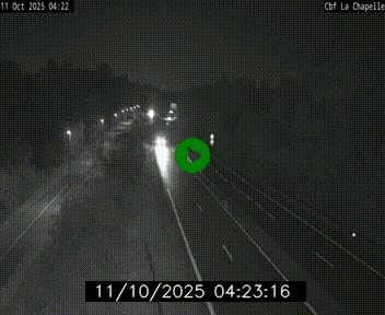 Webcam sur le périphérique de Nantes (N844) à hauteur de Porte de la Chapelle, au nord de la ville