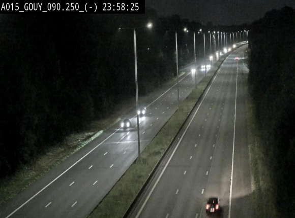 Webcam autoroute Belgique - Gouy-lez-piéton - E42 - BK 90.3