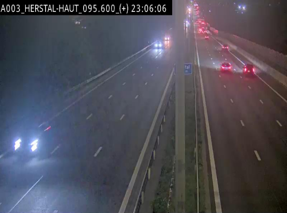 Webcam autoroute Belgique - Herstal - E40 direction Aix-la-Chapelle - BK 97