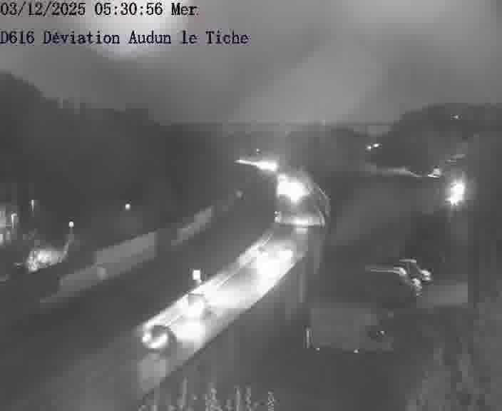 Webcams sur la D616, sur le contournement d'Audun-le-Tiche menant à Belval (Luxembourg)