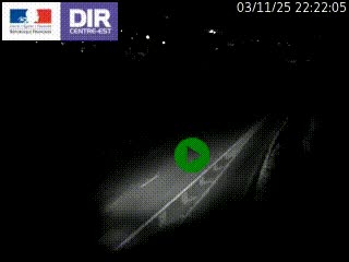 Webcam sur la Nationale 201 à hauteur de la sortie Chambéry-Nord, avant à la jonction entre l'A41 et l'A43, en direction de Lyon