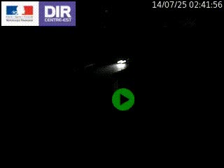 Webcam sur la Nationale 201 à hauteur de la sortie Chambéry-Nord, avant à la jonction entre l'A41 et l'A43, en direction de Lyon