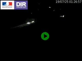 Webcam sur la Nationale 201 à hauteur de la sortie Chambéry-Nord, avant à la jonction entre l'A41 et l'A43, en direction de Lyon