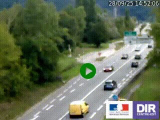Webcam info trafic à proximité de Vizille sur la N85, au niveau du point de vue du Saut du Moine à Champagnier