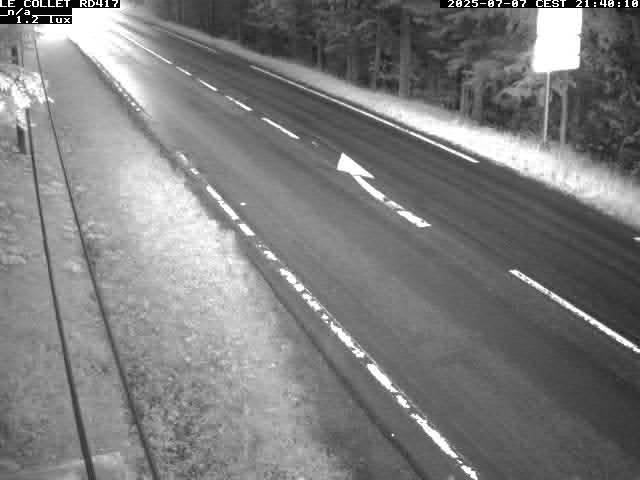 Caméra du Collet sur la route de Colmar (D417)