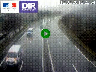 Caméra sur la Nationale 90 (N90) à La Léchère, en direction et à proximité d'Albertville