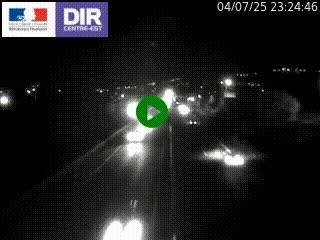 Caméra autoroute à Saint-Etienne (Les Littes) à hauteur du Ikea Saint-Etienne sur l'A72 en direction de Roanne