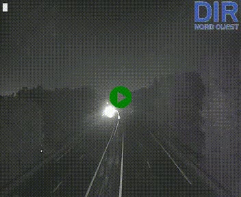 Webcam sur le périphérique de Caen (N814) à l'est de la ville, à Mondeville hauteur de la sortie 2, Presqu'île-Rives de l'Orne, au bout de l'autoroute A13